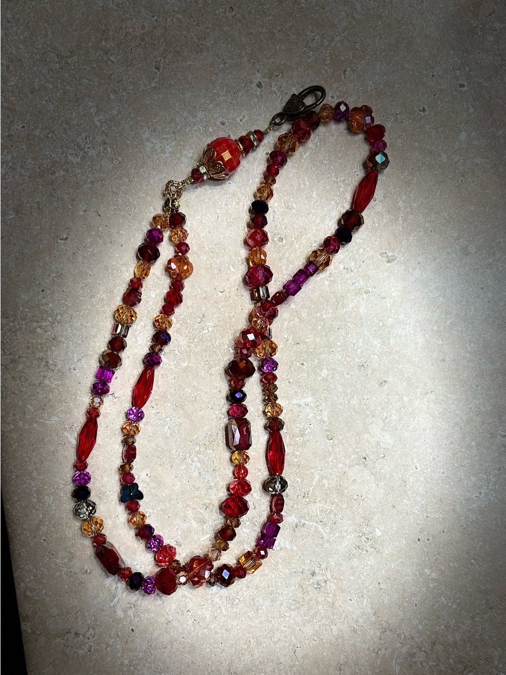 Blingy Hand beaded lanyard